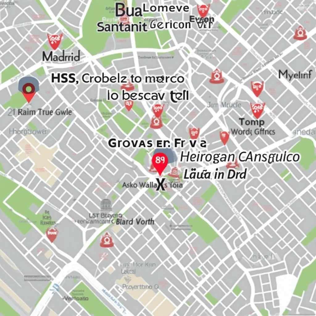 Mapa de ubicación de nuestra oficina